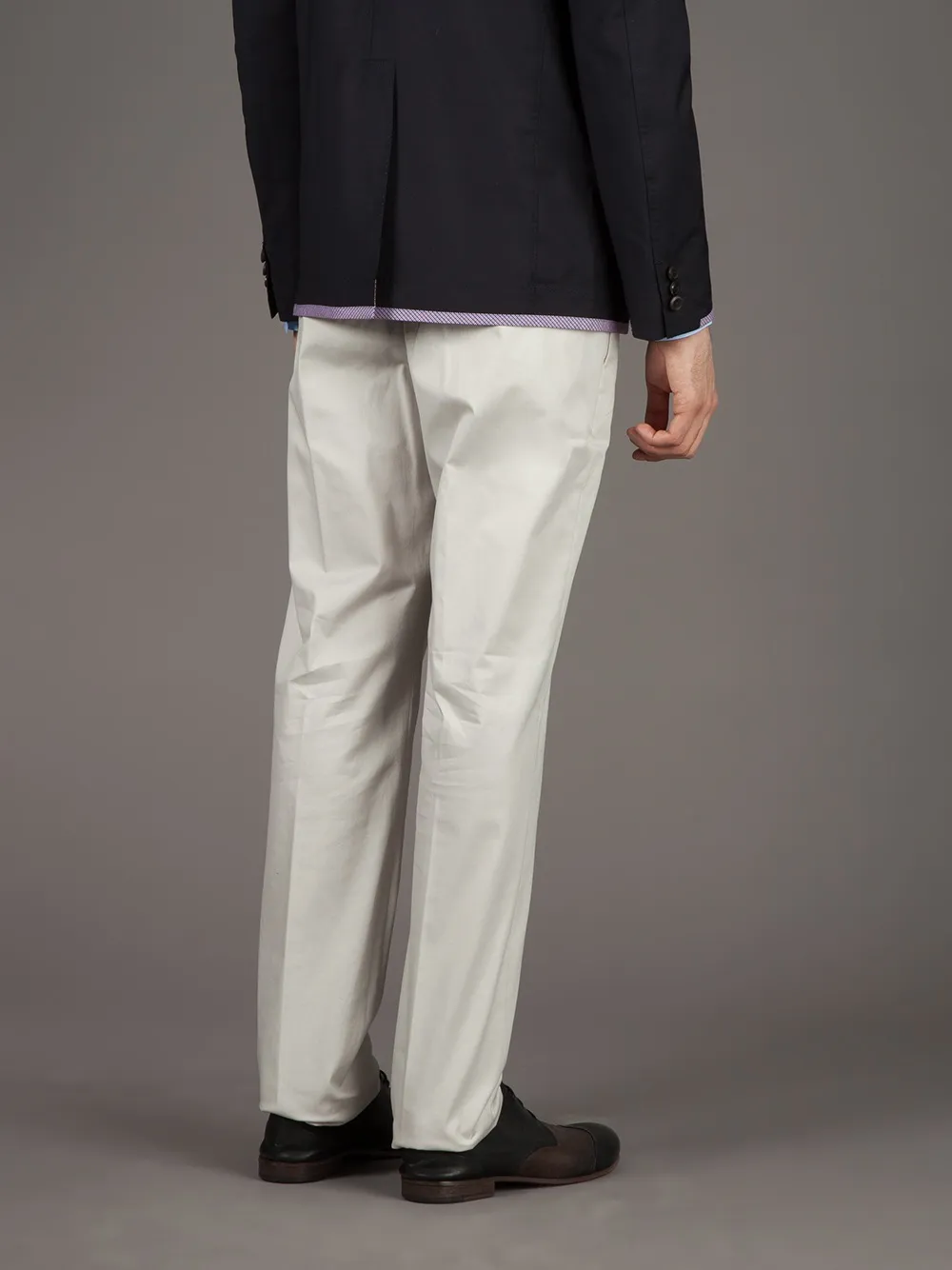 Neil Barrett Elasticated Waist Trouser In White