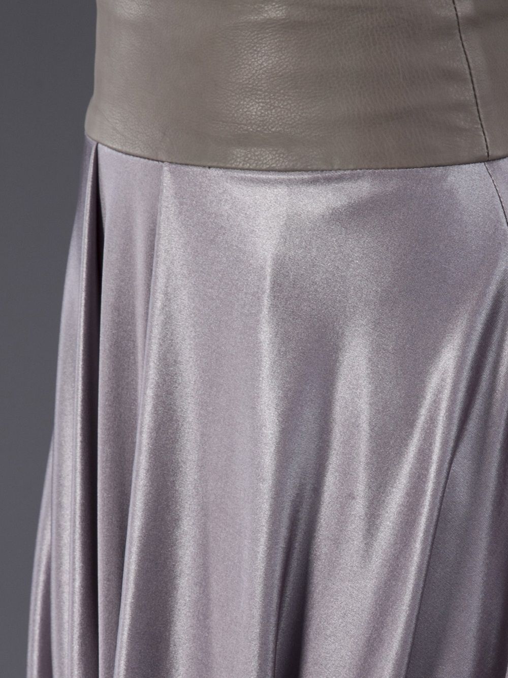 Sally Lapointe Long Drape Skirt - Farfetch