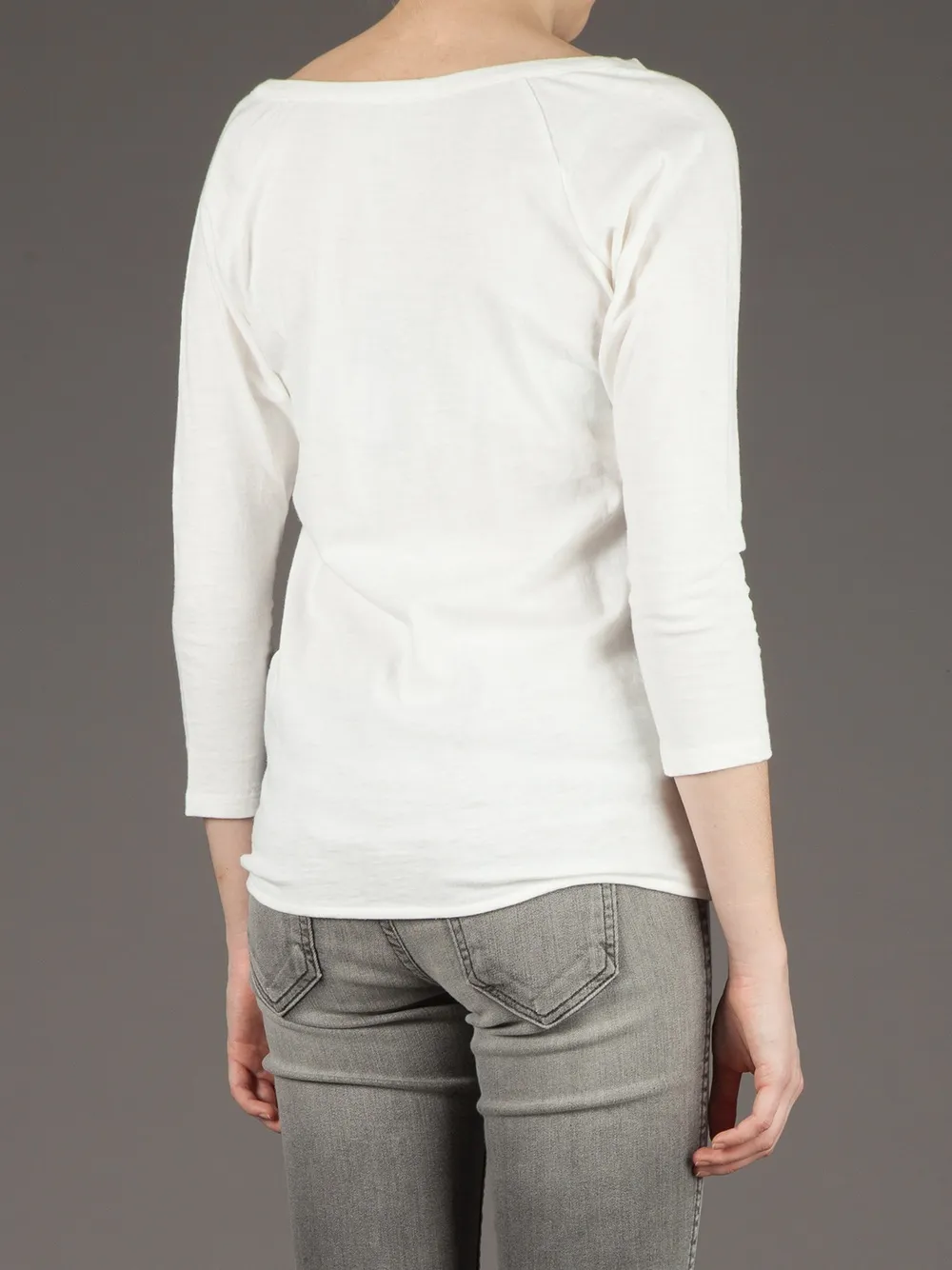 Nico Printed Longsleeved T-shirt In White