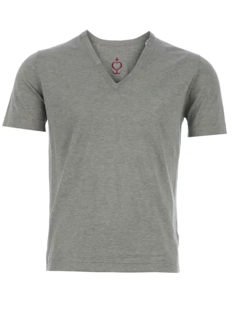 Side Slope v-neck t-shirt