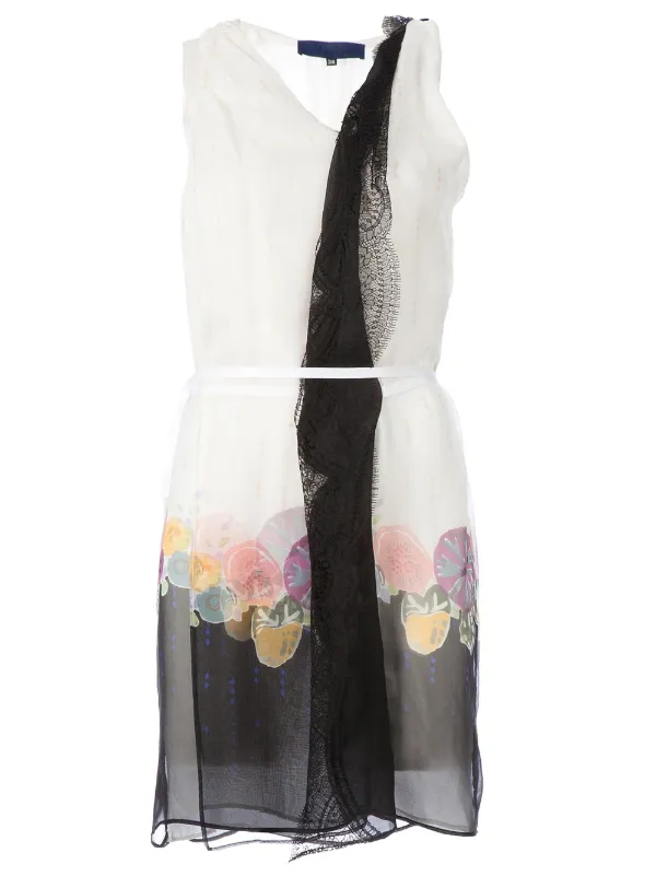 Sharon Wauchob Printed Dress in White