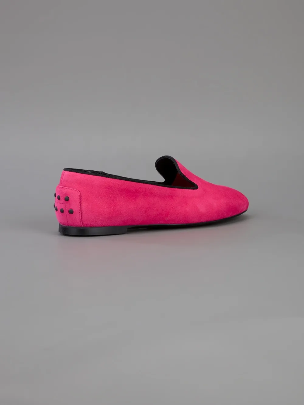 Tod's flat loafer Roze