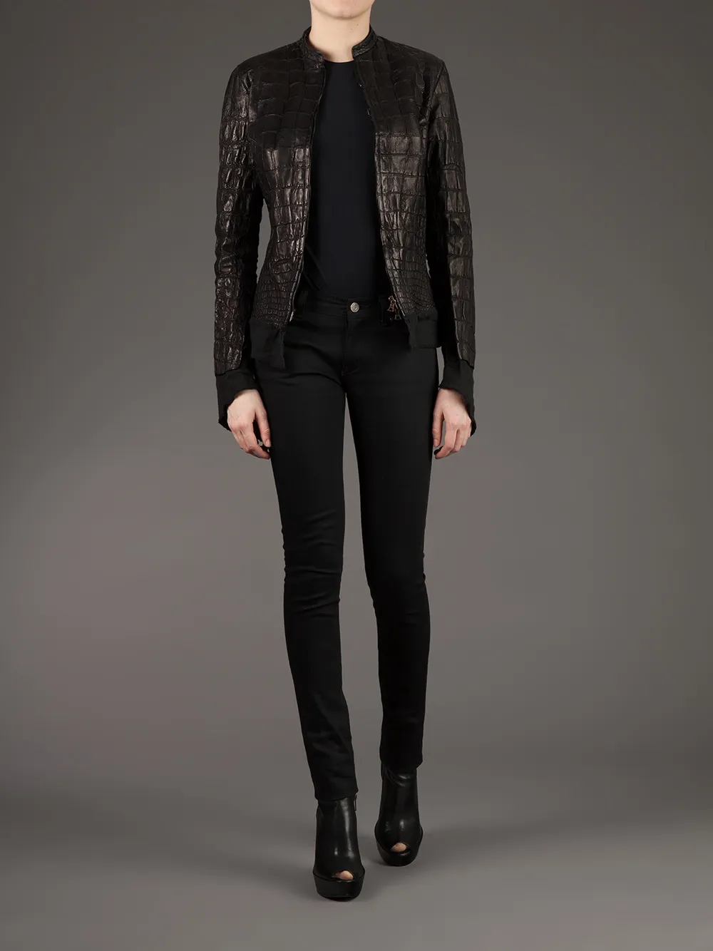 Isaac Sellam Experience 'Affamee' jacket Zwart