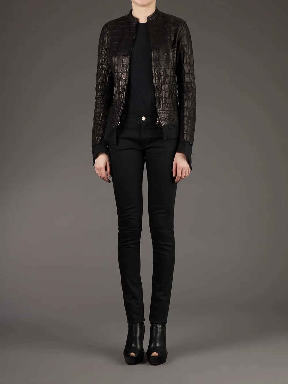 Isaac Sellam Experience 'Affamee' jacket Zwart