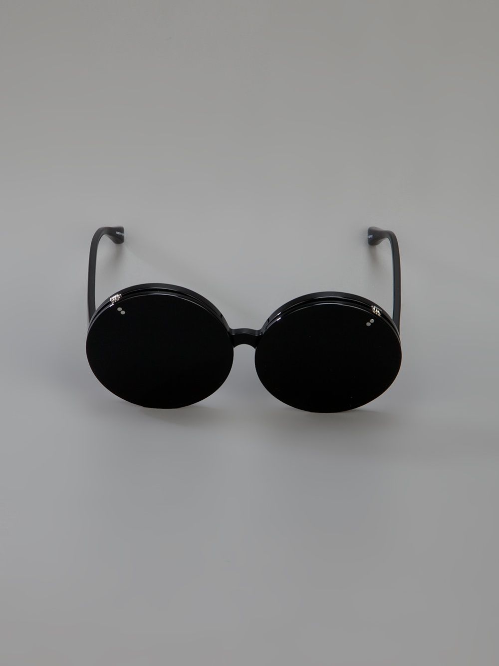 Linda Farrow 'Original Mickey' sunglasses - Zwart