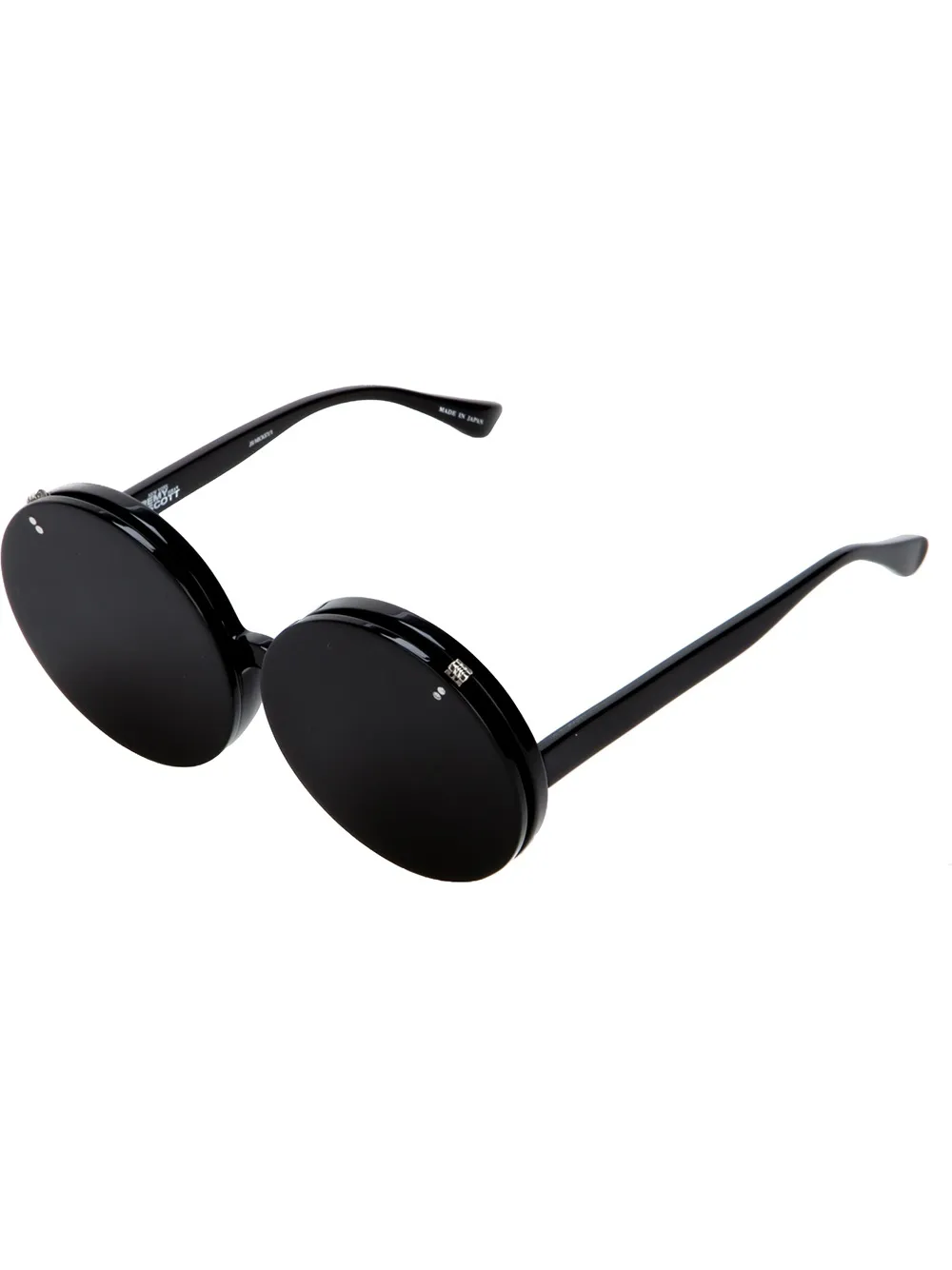 Linda Farrow 'Original Mickey' sunglasses Zwart
