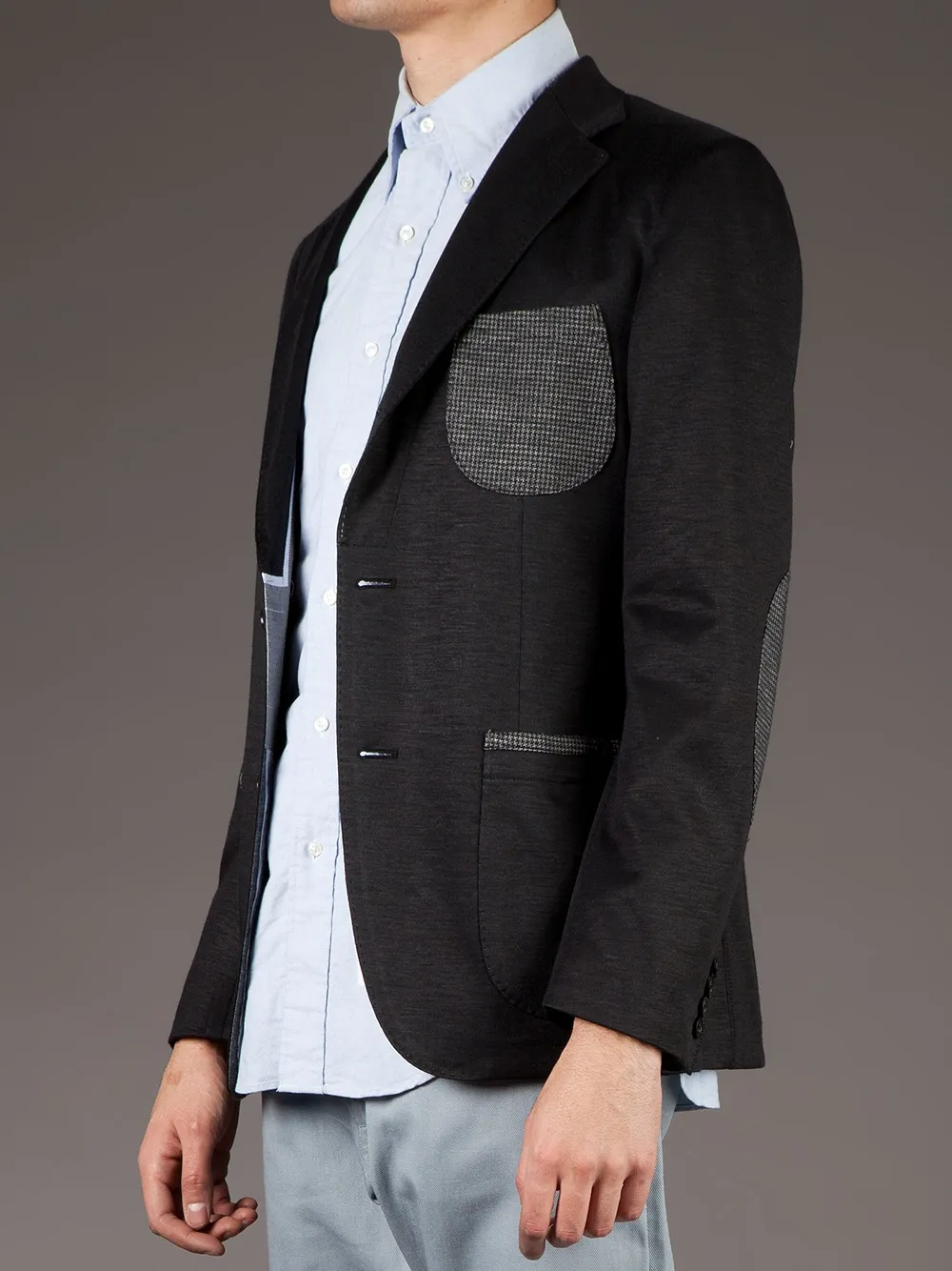 Thom Browne Straight Leg Trouser In Gray