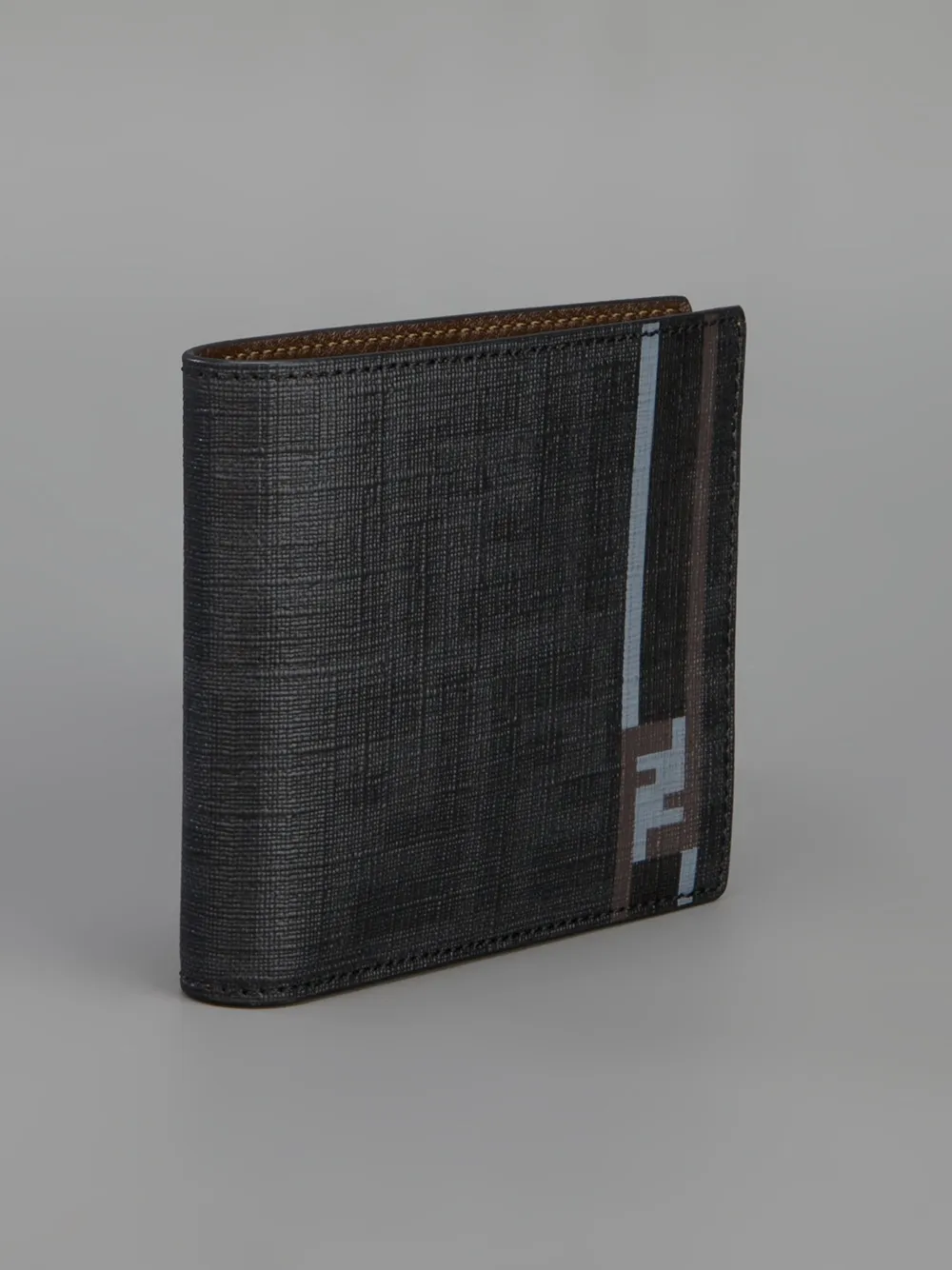 FENDI 'Zucca Bifold Wallet- Zwart
