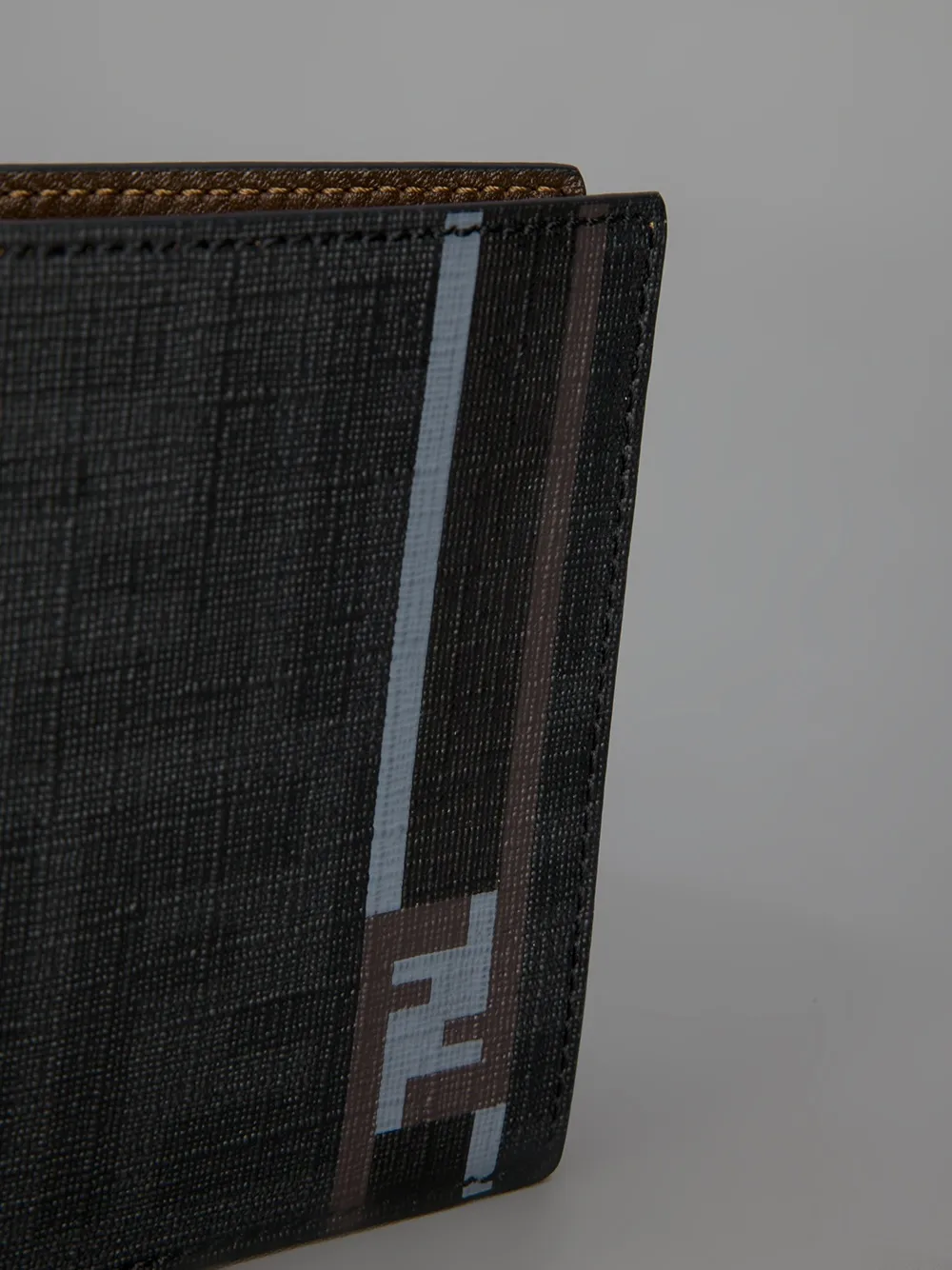 FENDI 'Zucca Bifold Wallet- Zwart