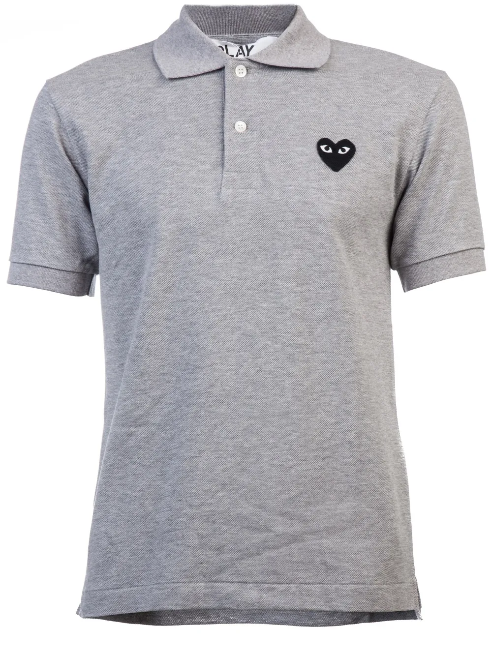 Comme Des Garçons Play Polo t-shirt - Grigio