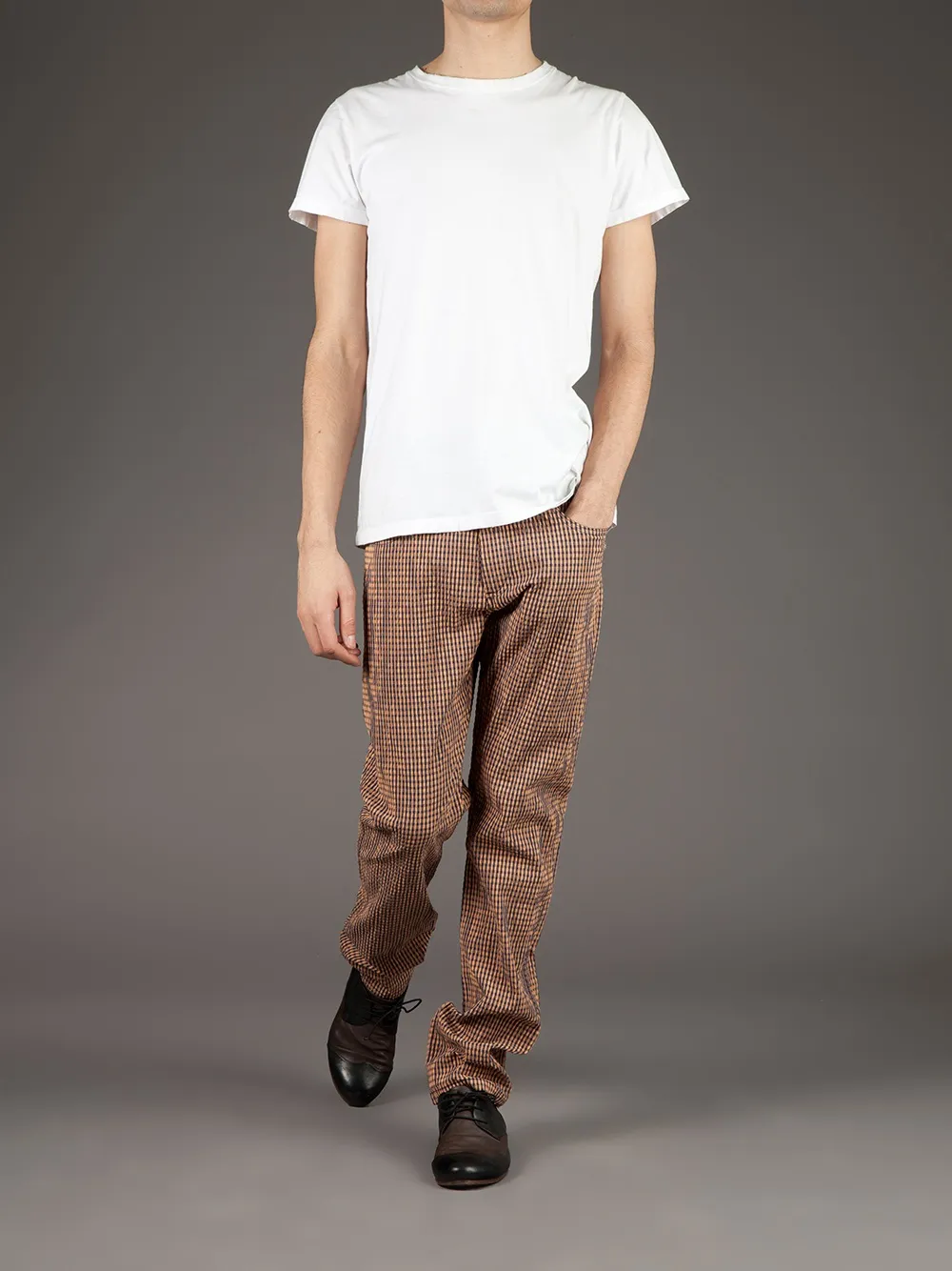 Checked Trouser