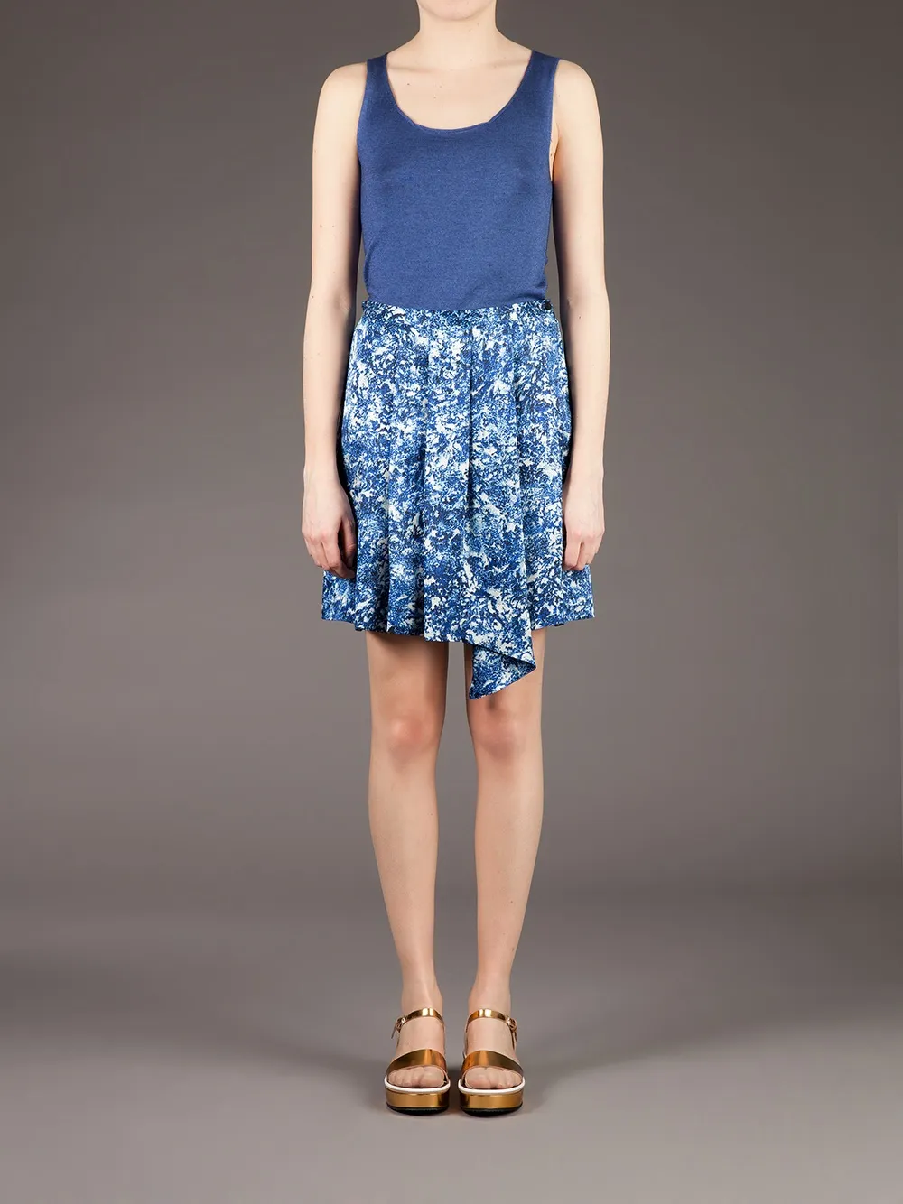 Twisty Parallel Universe jupe en soie | Jupes asymétriques & jupes drapées | Image 2