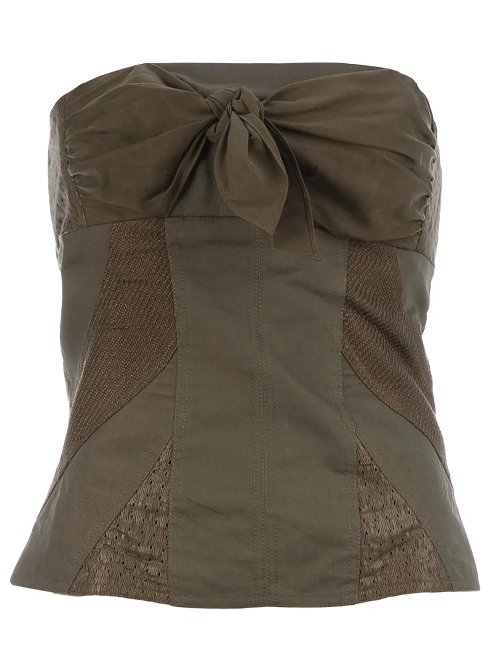 EDUN paneled bandeau top | Image 1