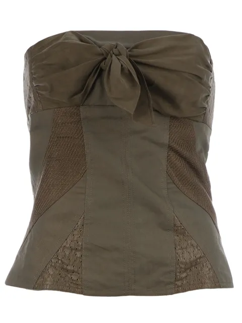 EDUN paneled bandeau top