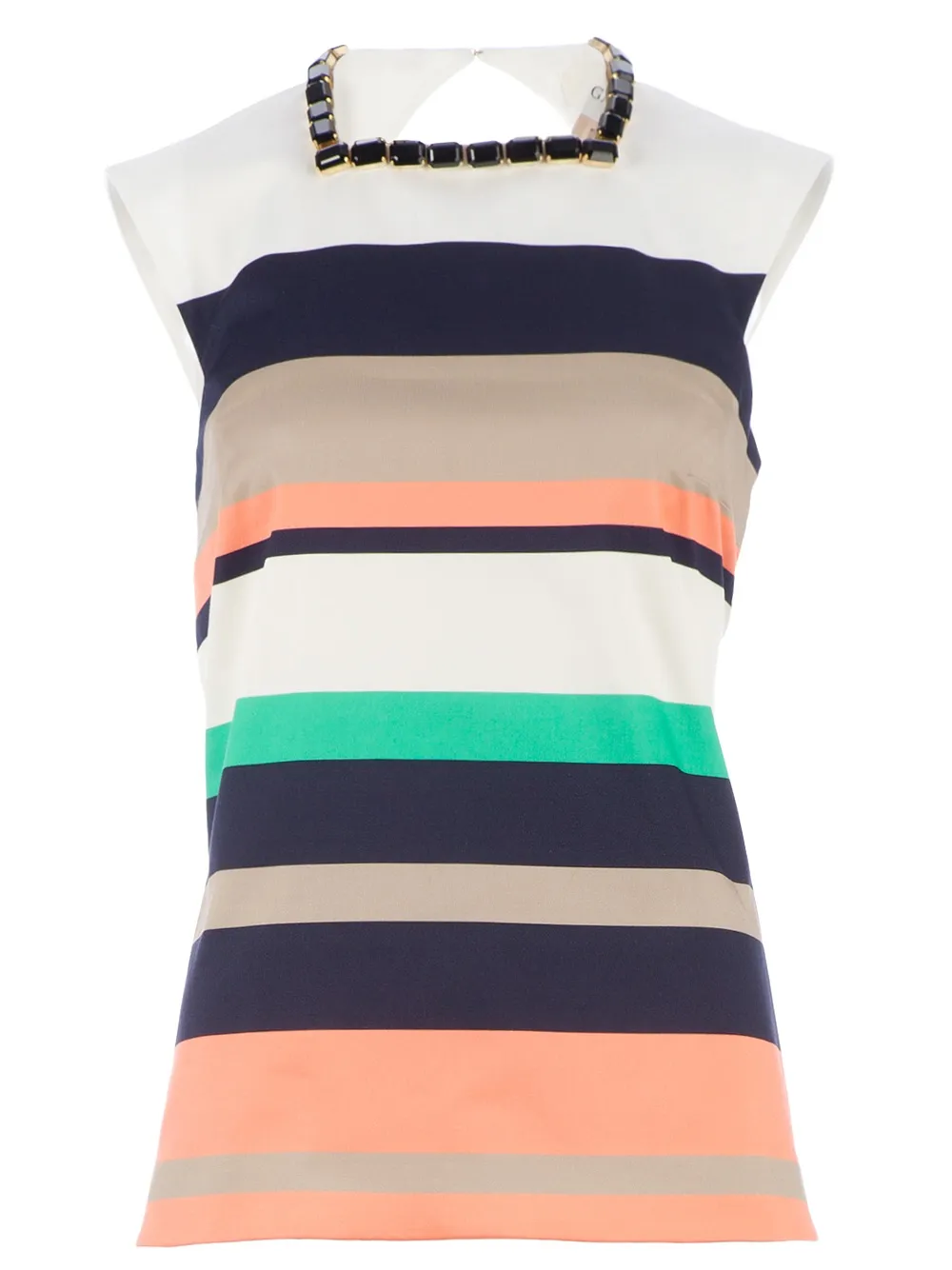 Galitzine striped trouser set | Multicolour | Image 1