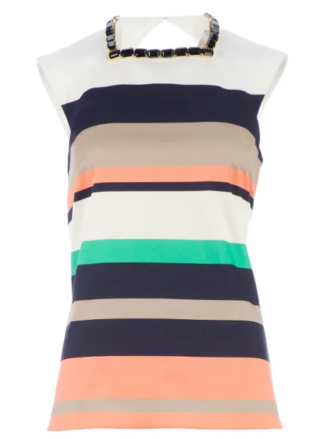 Galitzine striped trouser set