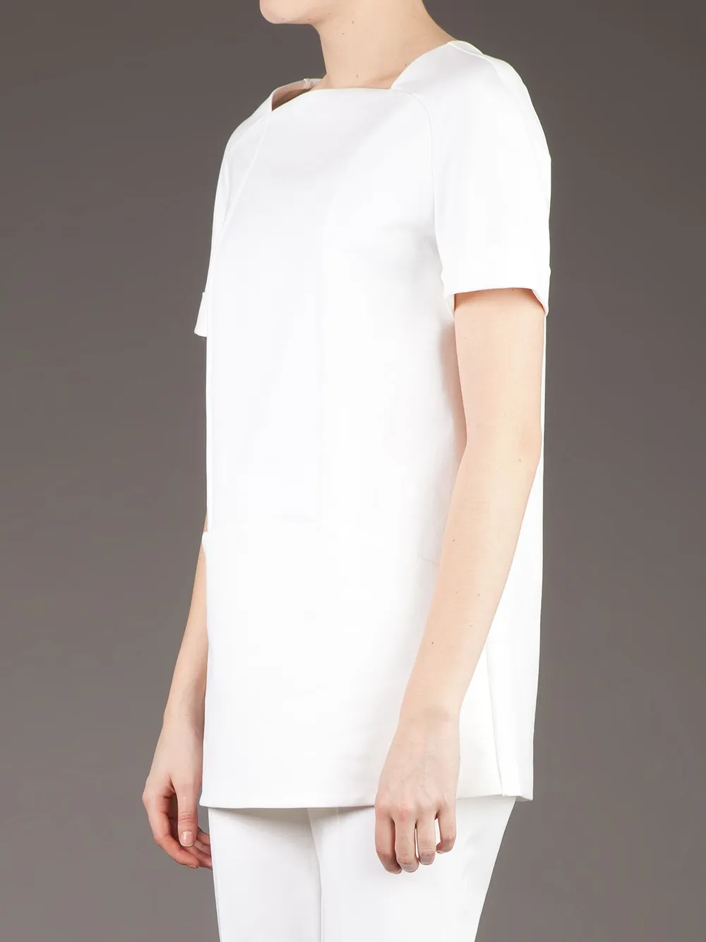  Galitzine Paneled Trouser Set - White 