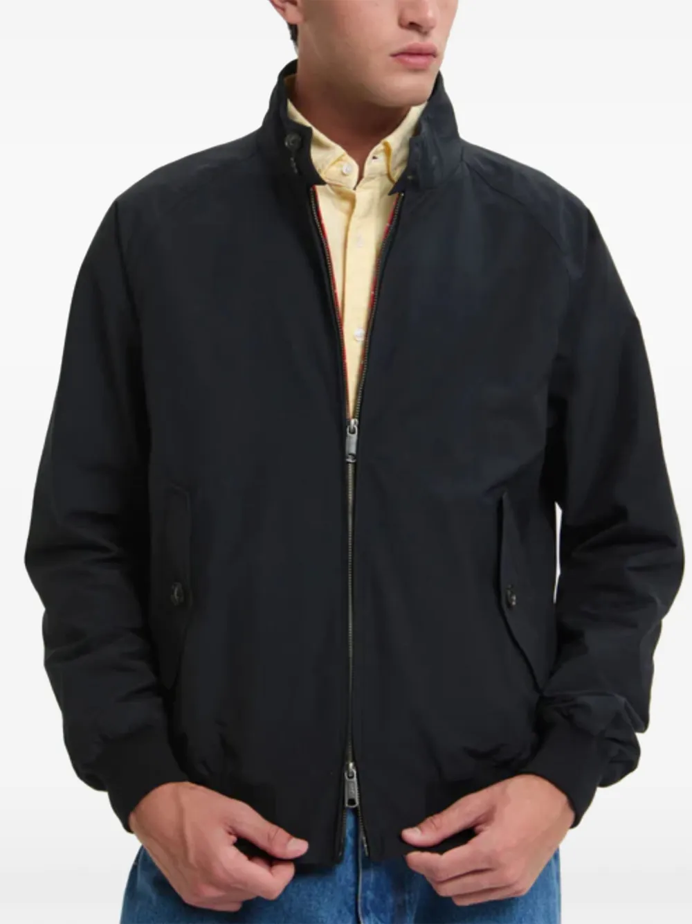  Baracuta Zipped Jacket   Blau 