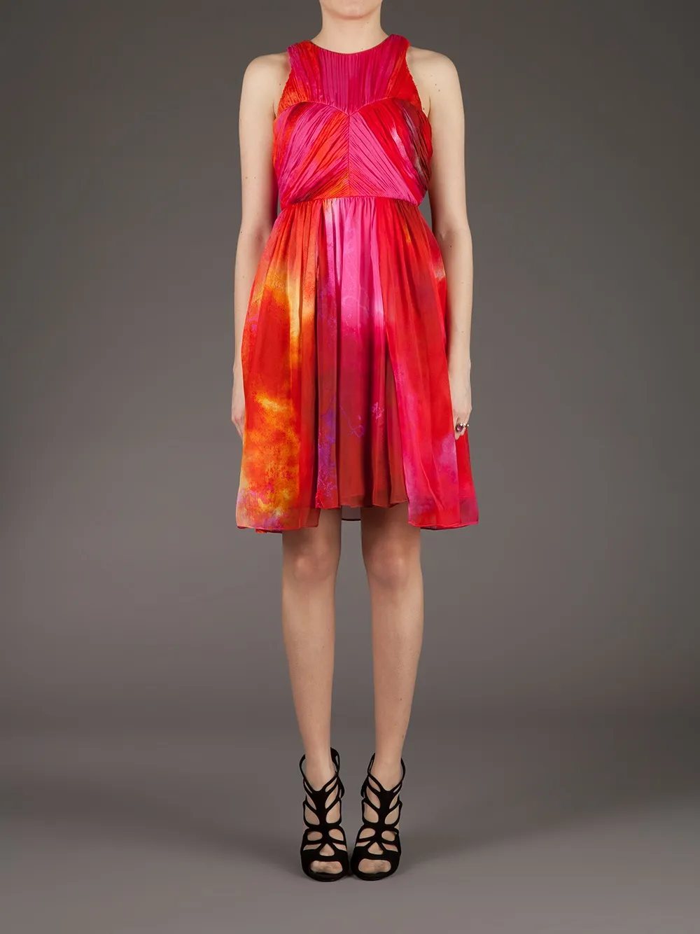 Matthew Williamson sleeveless dress - Roze