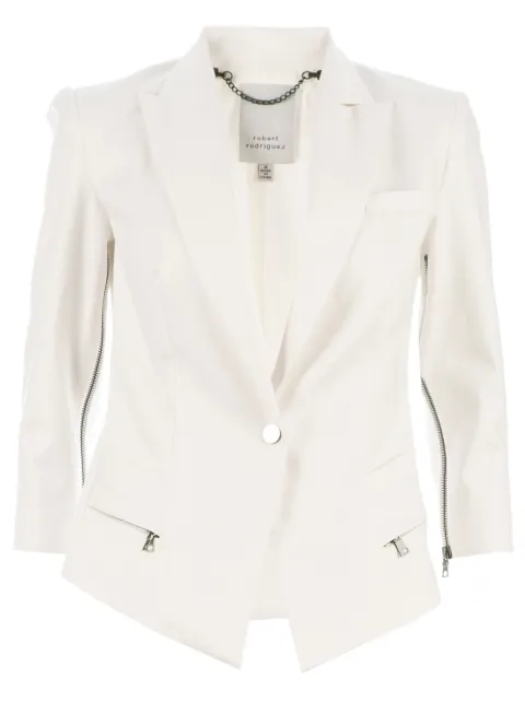 Robert Rodriguez Studio curved hem blazer