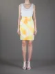 الصورة 2 من Versace Pre-Owned تنورة ضيقة بطبعة ورود