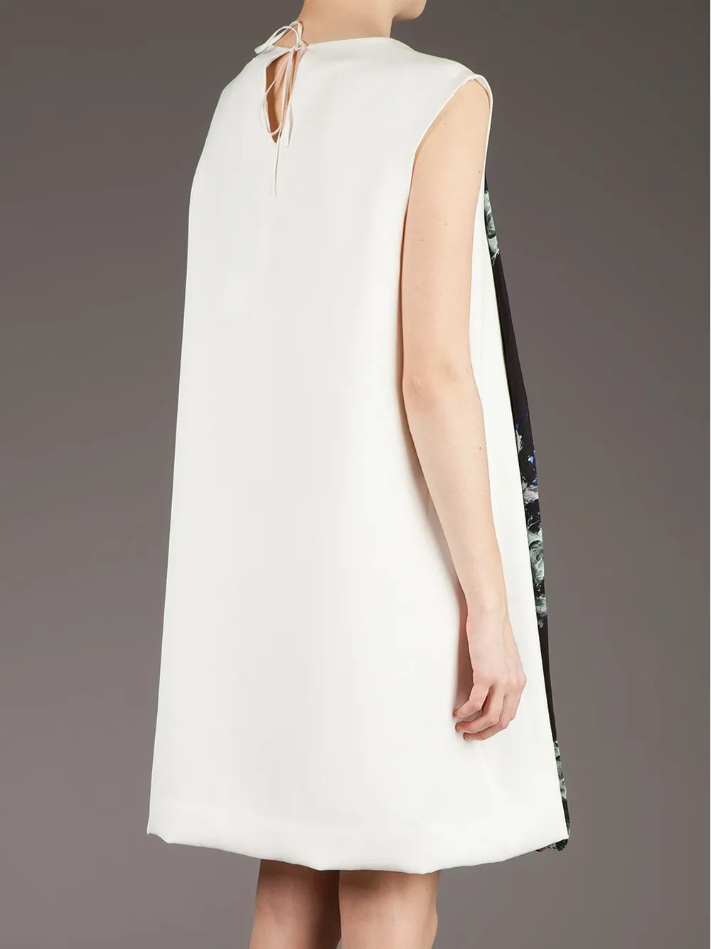 Sharon Wauchob Printed Front Silk Dress In Multi