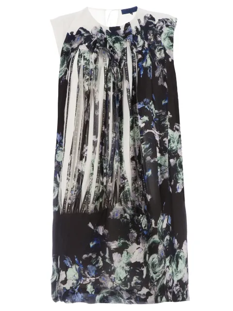 Sharon Wauchob printed front silk dress