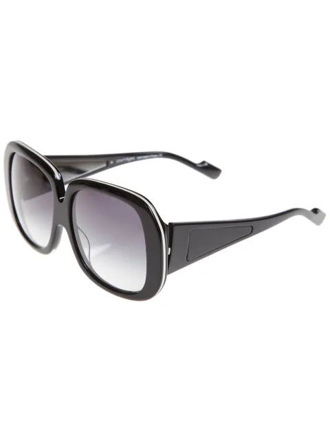Courrèges monochrome sunglasses