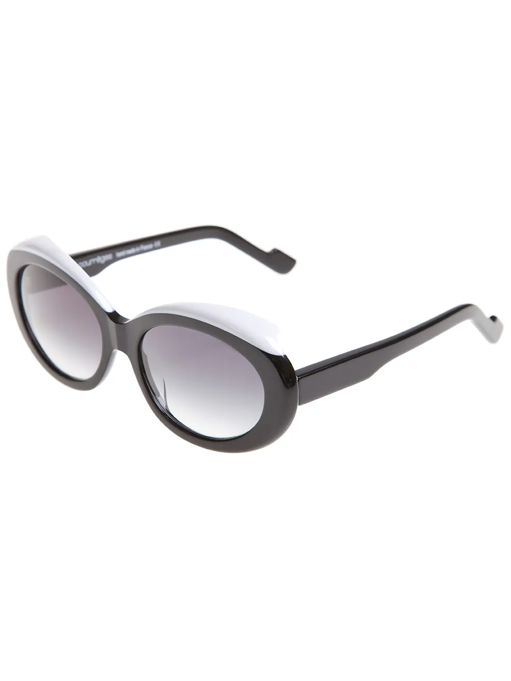 Courrèges Jackie O sunglasses - ブラック