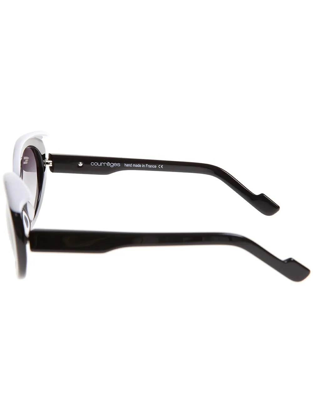 Courrèges Jackie O sunglasses Zwart