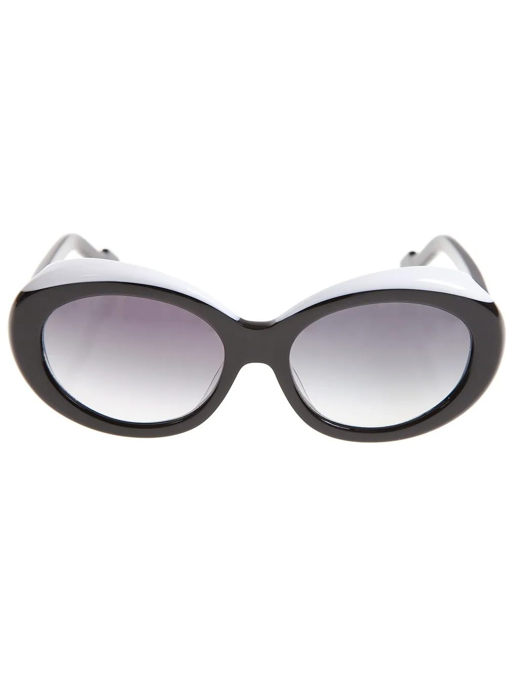 Courrèges Jackie O sunglasses - Zwart