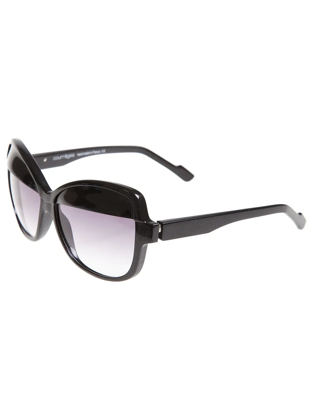 Courrèges bi-colour sunglasses | negro | Image 1