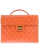 quilted briefcase