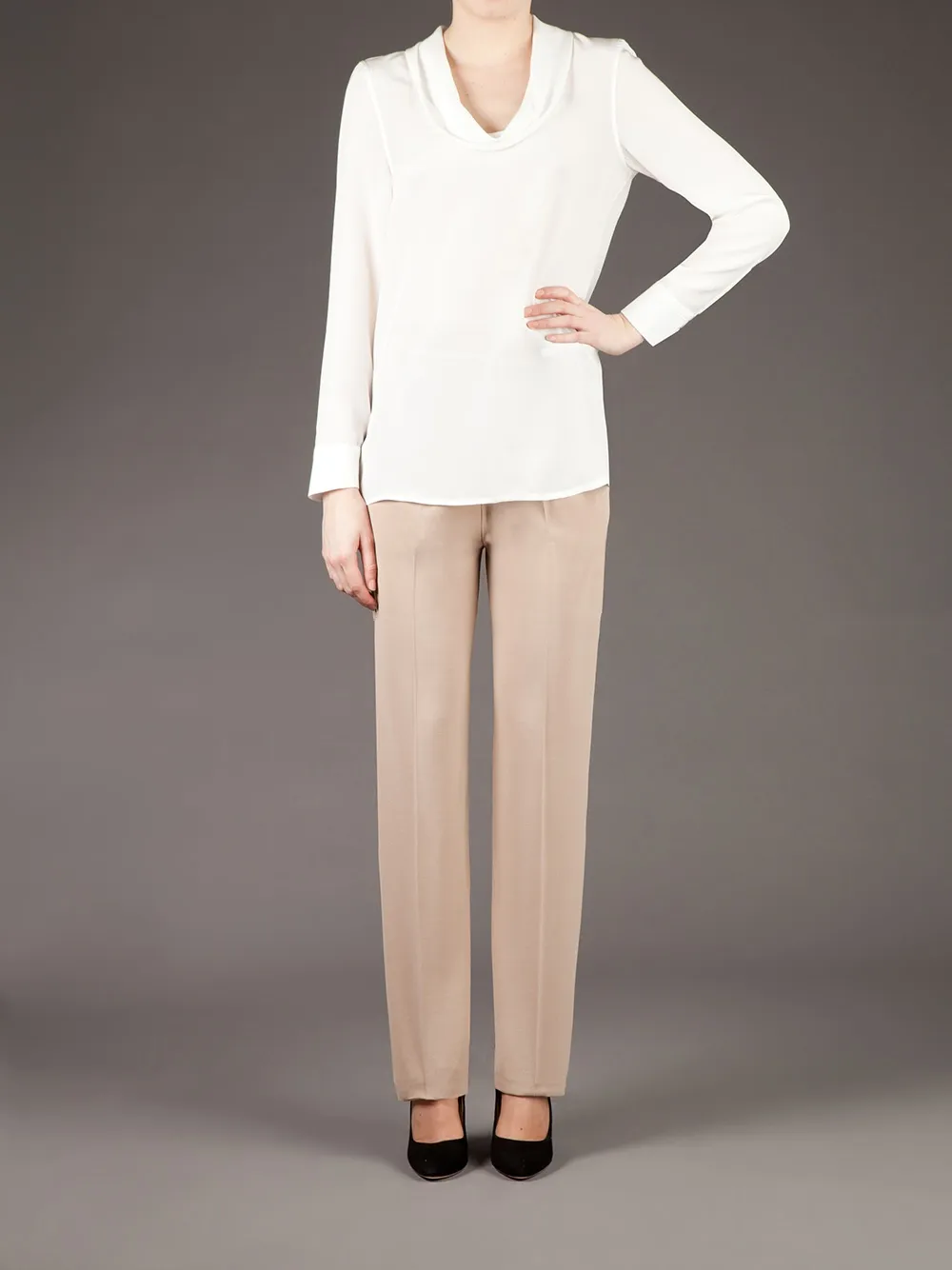 Neil Barrett elasticated trouser Bruin