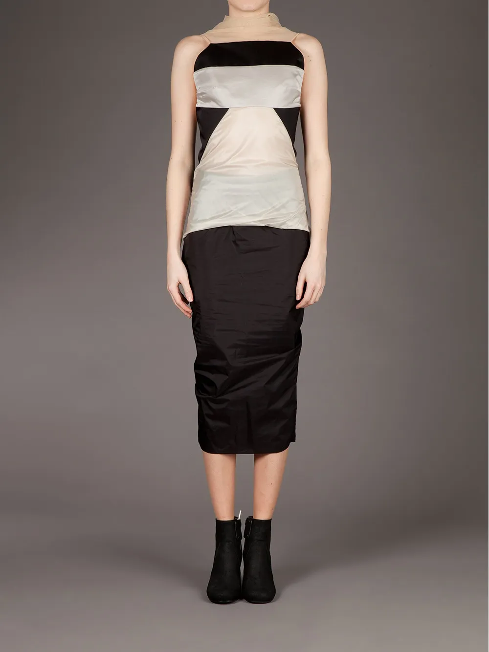 Rick Owens semi-sheer panel blouse | Blouses | Image 2