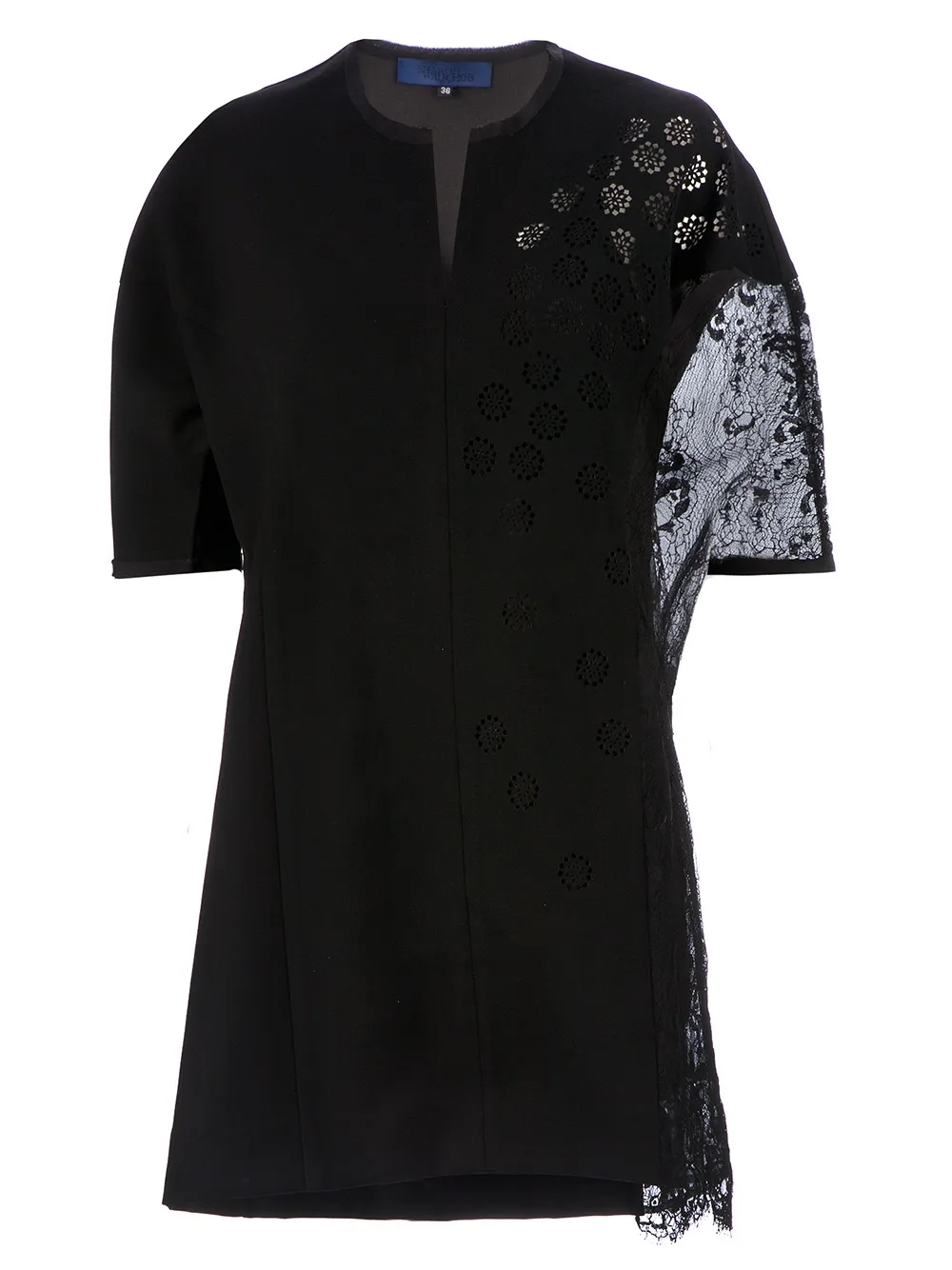 Sharon Wauchob Semi Sheer Boxy Dress In Black