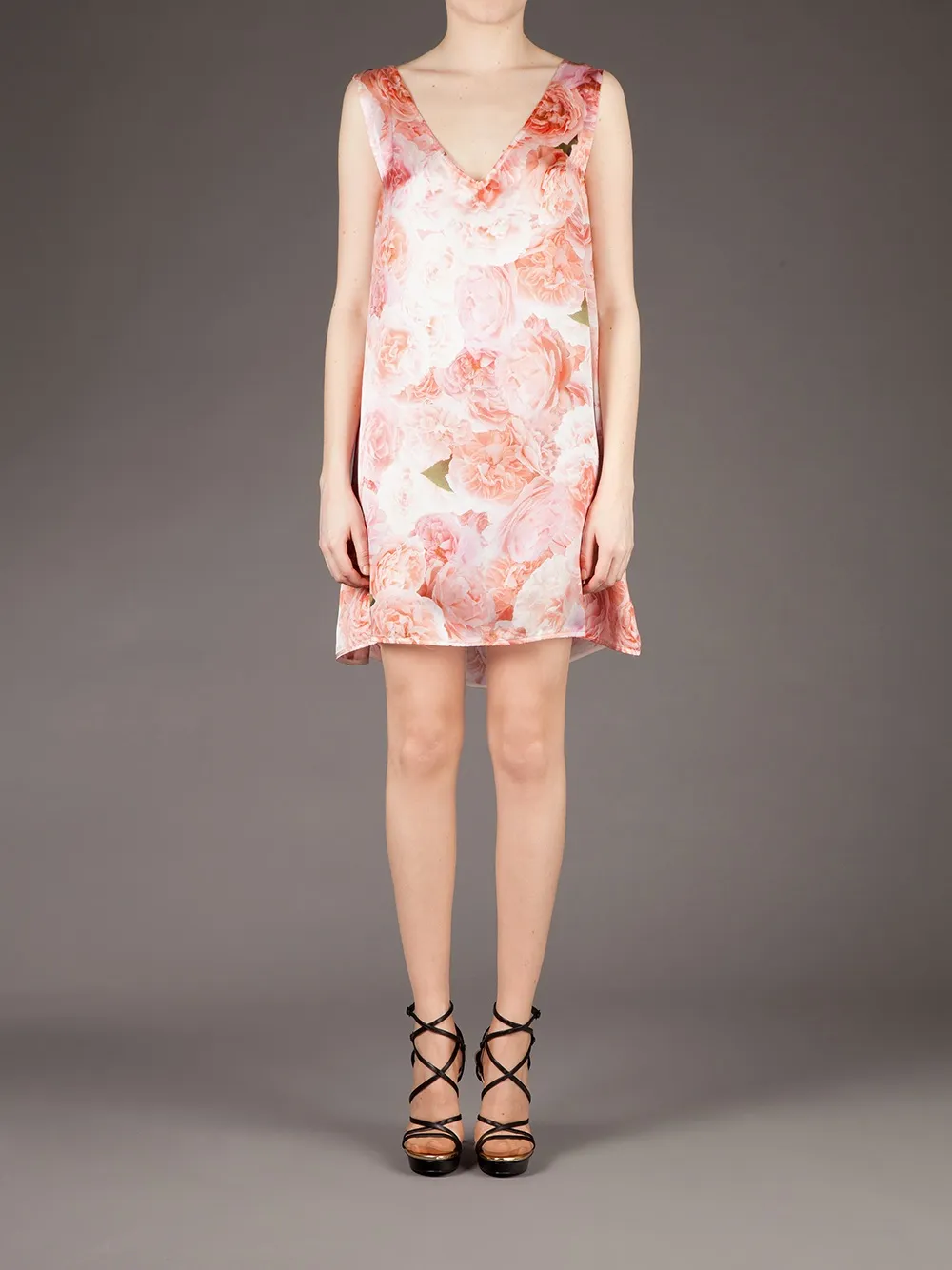 Twisty Parallel Universe floral print shift dress | Day Dresses | Image 2