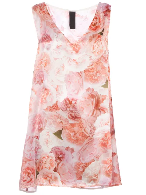 Twisty Parallel Universe floral print shift dress