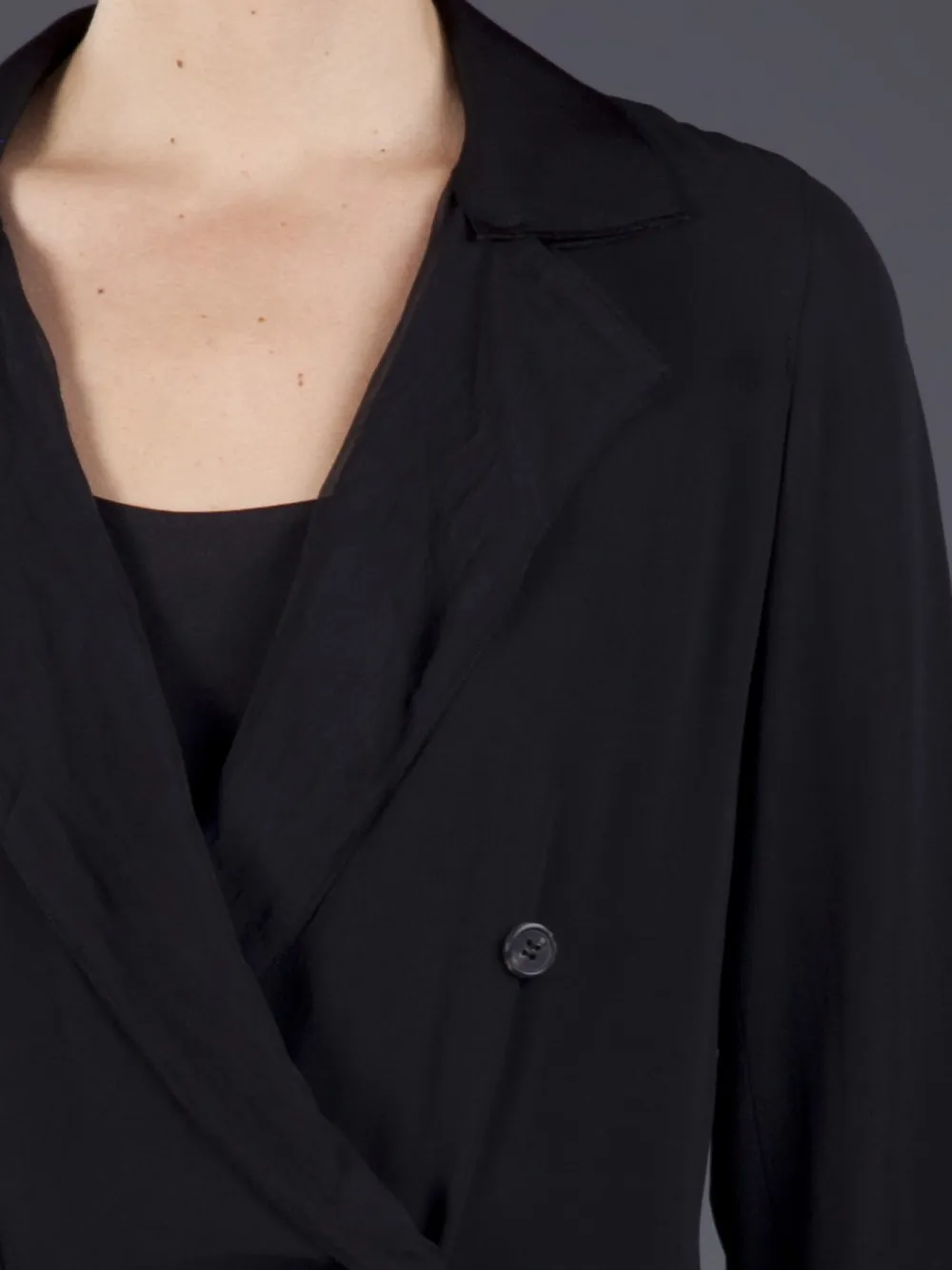 Lanvin Double breasted blazer Zwart