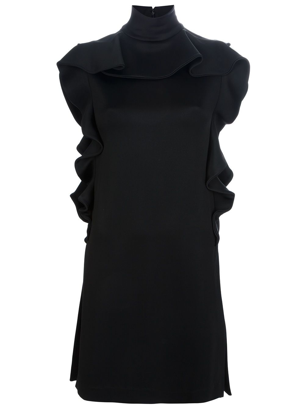 Givenchy ruffe tunic cress - Schwarz