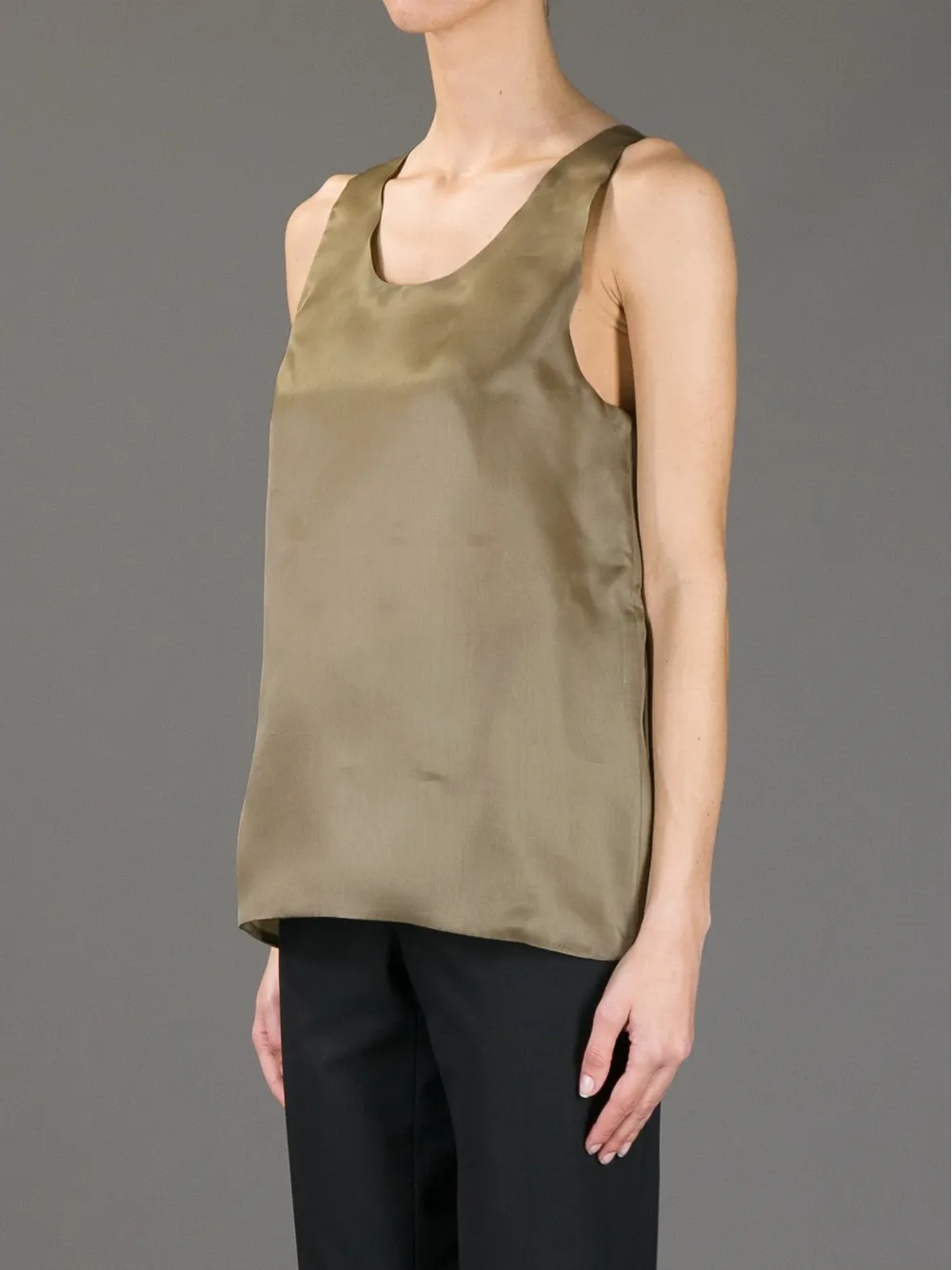 Golden Goose Sleeveless Top In Brown