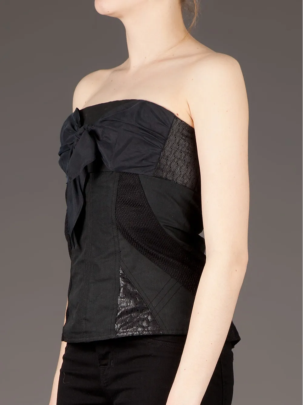 Edun Strapless Top In Black