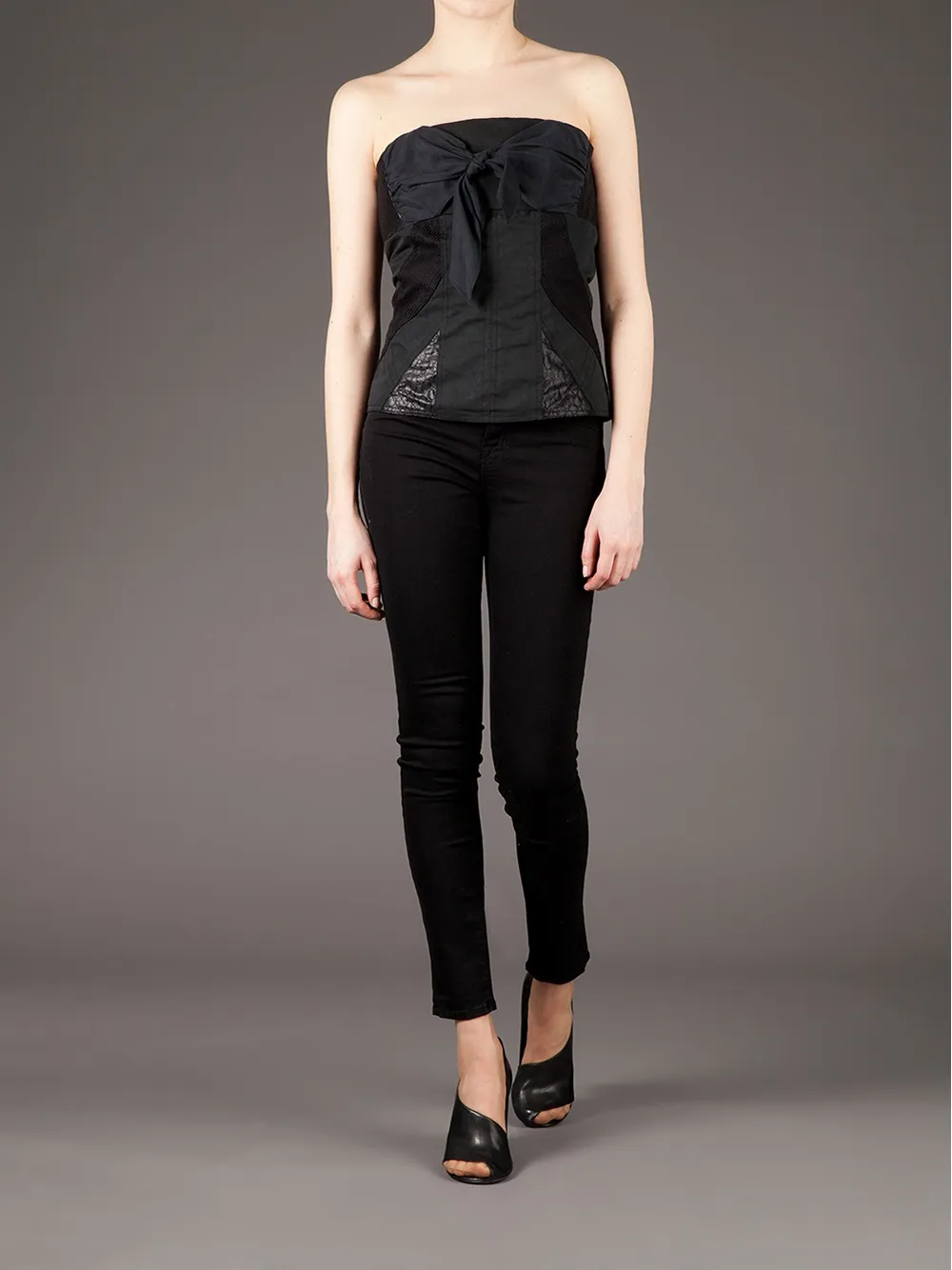 Edun Strapless Top In Black