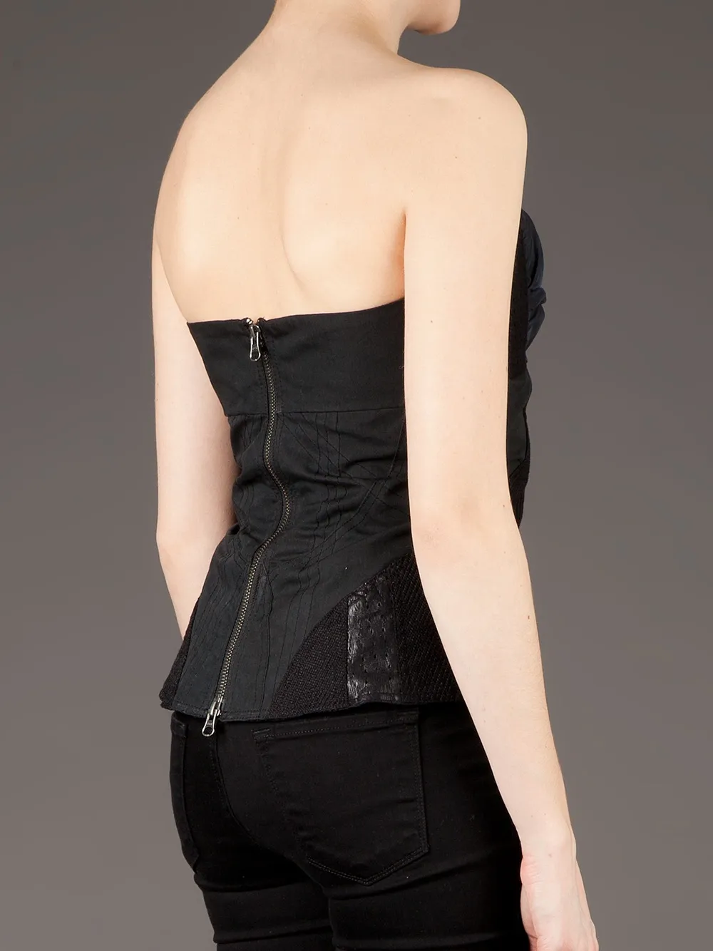 Edun Strapless Top In Black