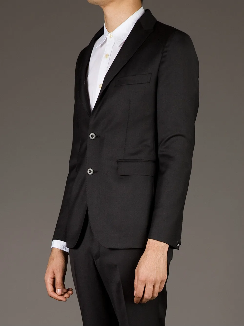Leclaireur two button blazer Zwart