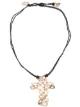 Image 1 of Gavello tear drop crucifix necklace