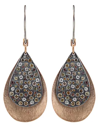 Todd Reed Autumn Diamond Earrings Farfetch Todd Reed Autumn Diamond Earrings