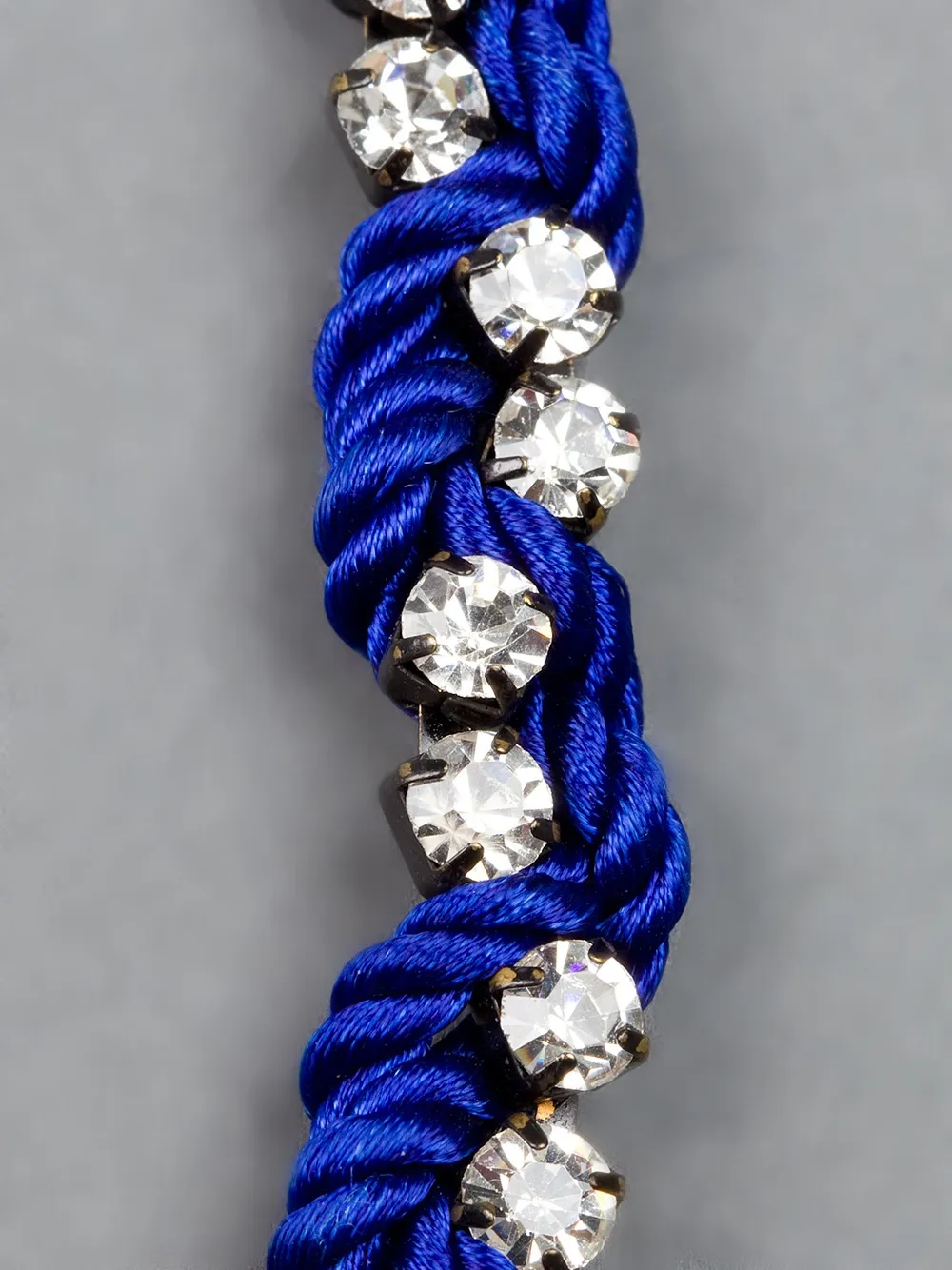 Deepa Gurnani Diamanté Embellished Headband In Blue