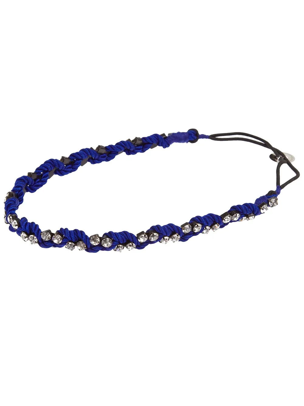 Deepa Gurnani diamanté embellished headband | Blue | Image 1