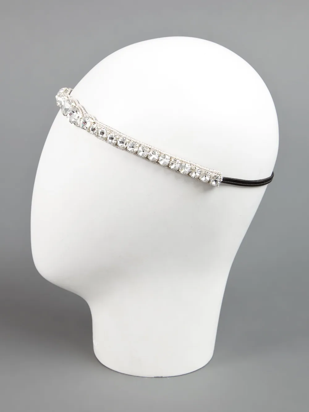 Deepa Gurnani Cut Crystal Headband In Metallic
